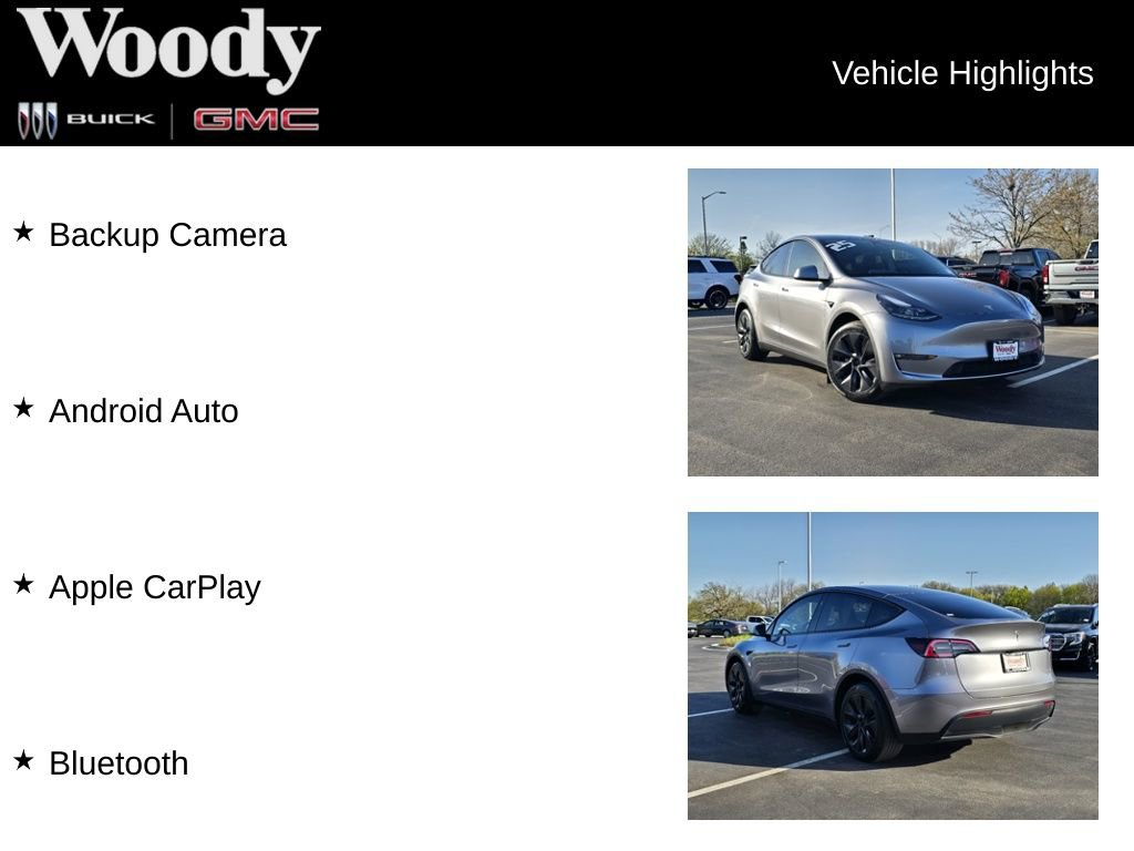 Used 2025 Tesla Model Y Long Range AWD/4WD image 3