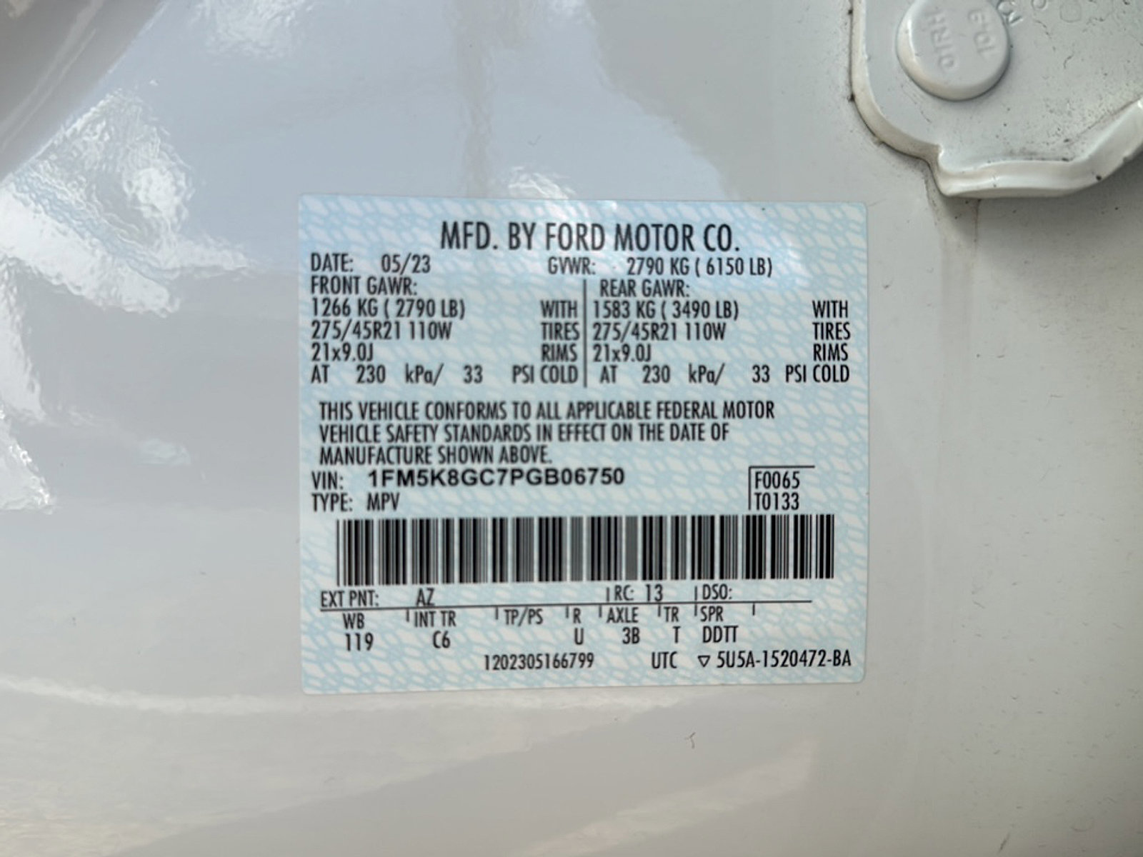 Used 2023 Ford Explorer ST w/ Equipment Group 401A image 50