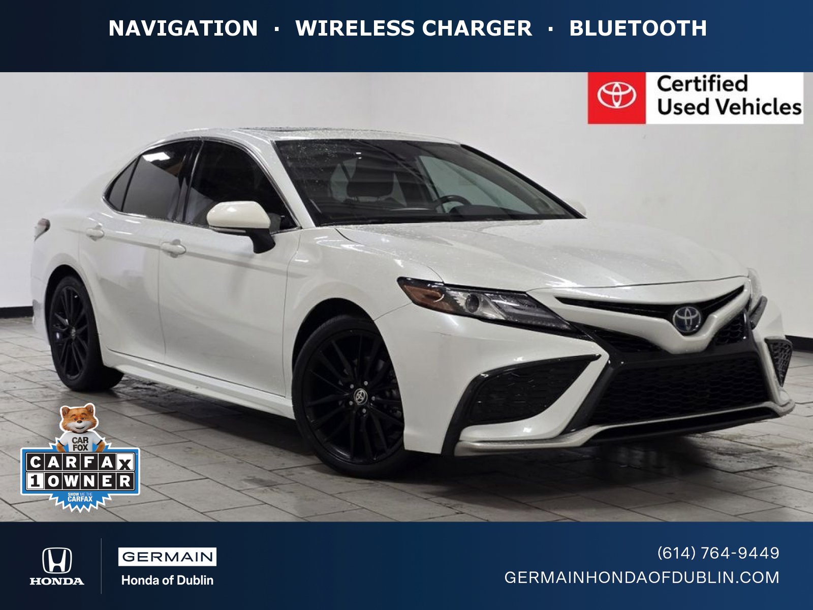 Used 2024 Toyota Camry XSE w/ Navigation Package FWD image 1