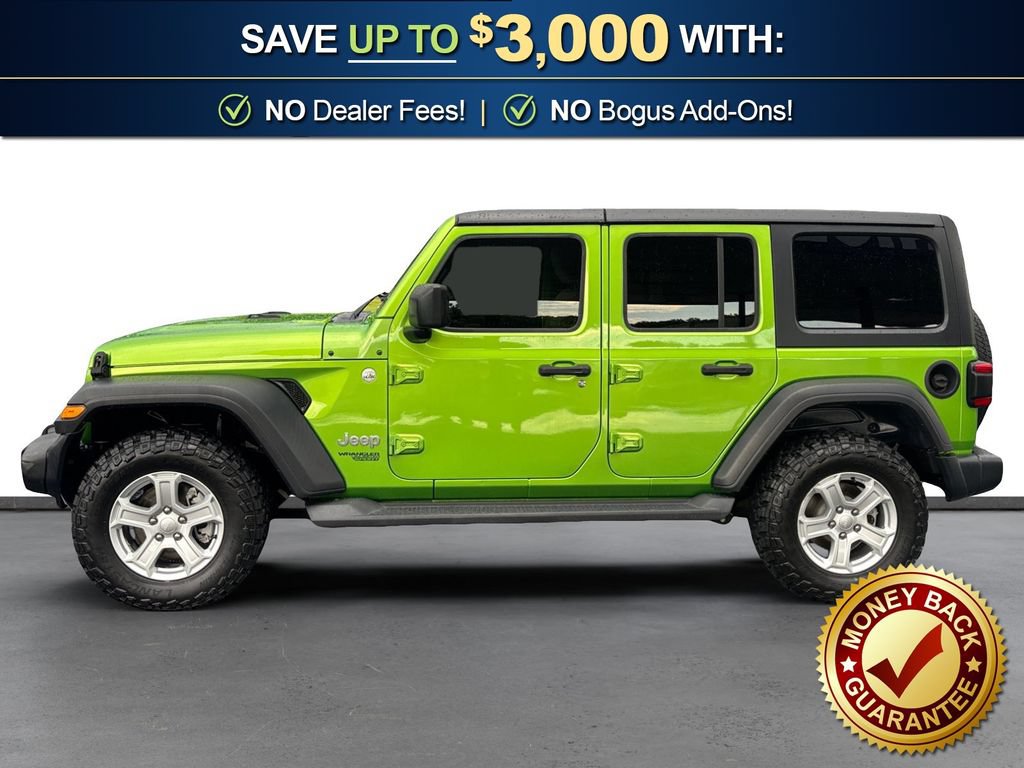Used 2018 Jeep Wrangler Unlimited Sport S AWD/4WD image 2