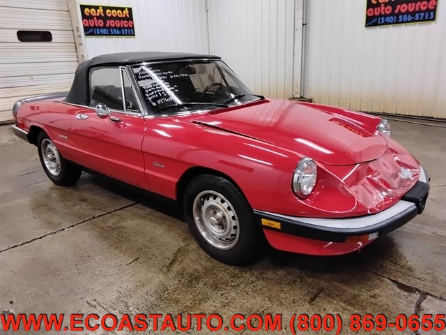 Used 1986 Alfa Romeo Spider Veloce