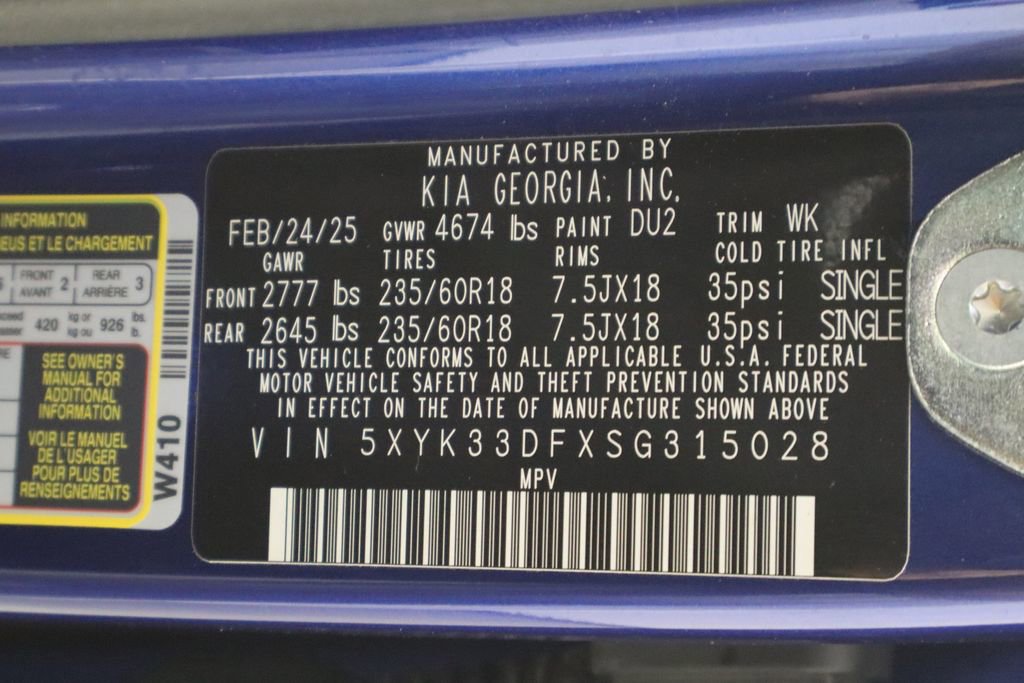 Used 2025 Kia Sportage EX image 40