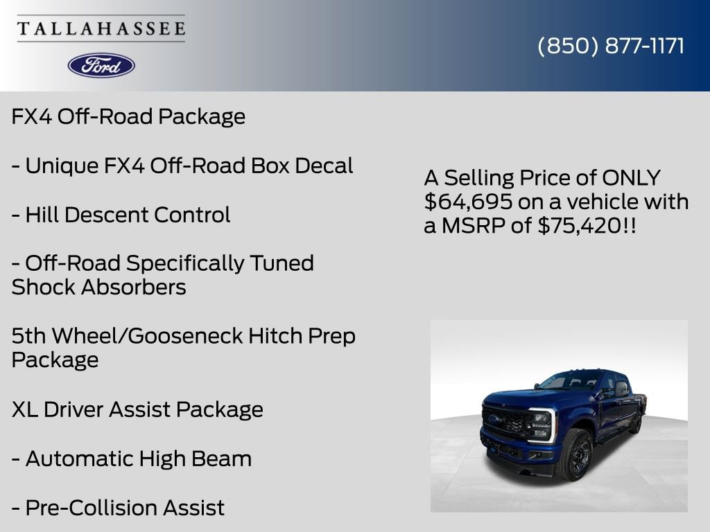 New 2026 Ford F250 XL w/ STX Appearance Package AWD/4WD image 25