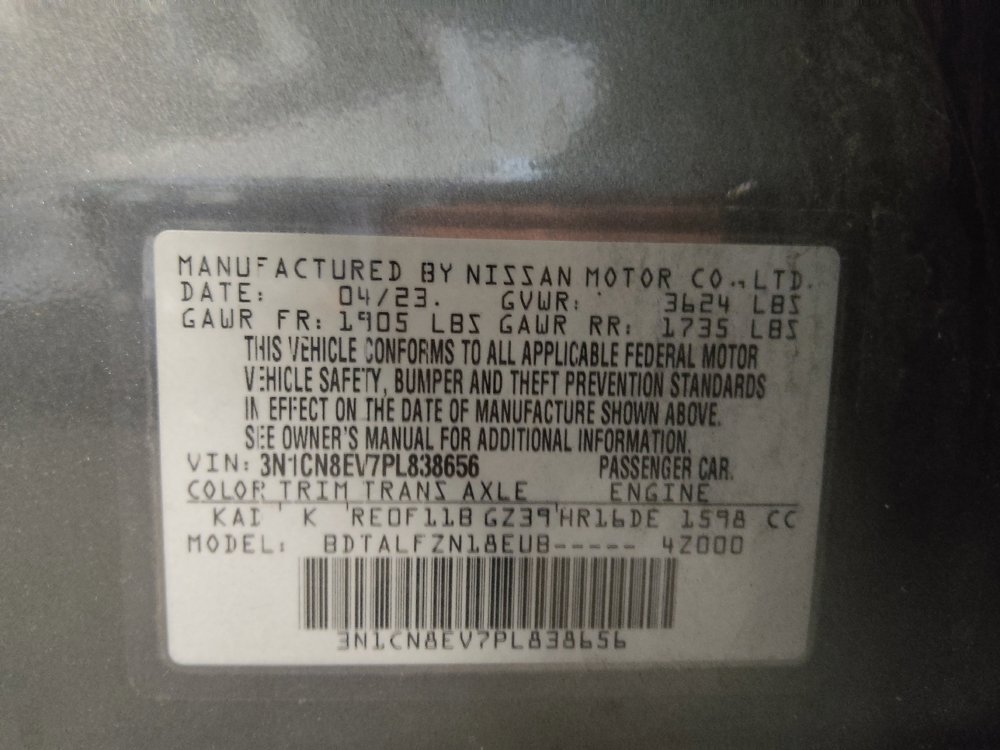 Used 2023 Nissan Versa SV FWD image 33