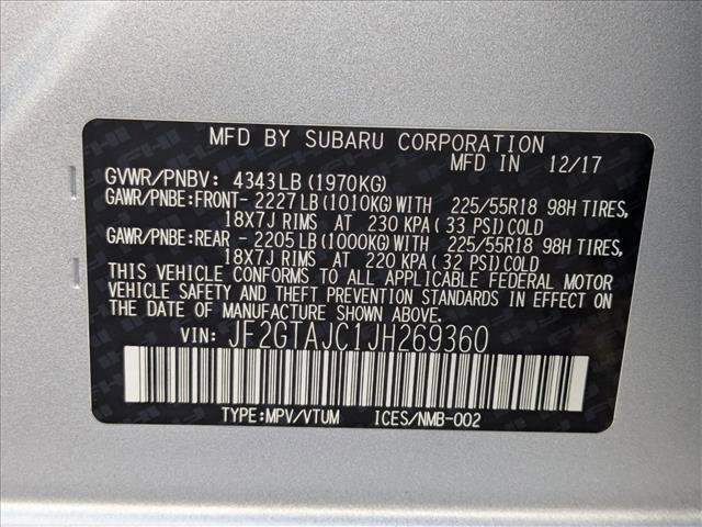 Used 2018 Subaru Crosstrek 2.0i Limited image 24