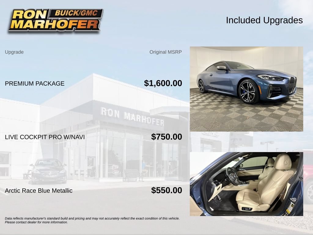 Used 2022 BMW 440i xDrive Coupe w/ Premium Package AWD/4WD image 6