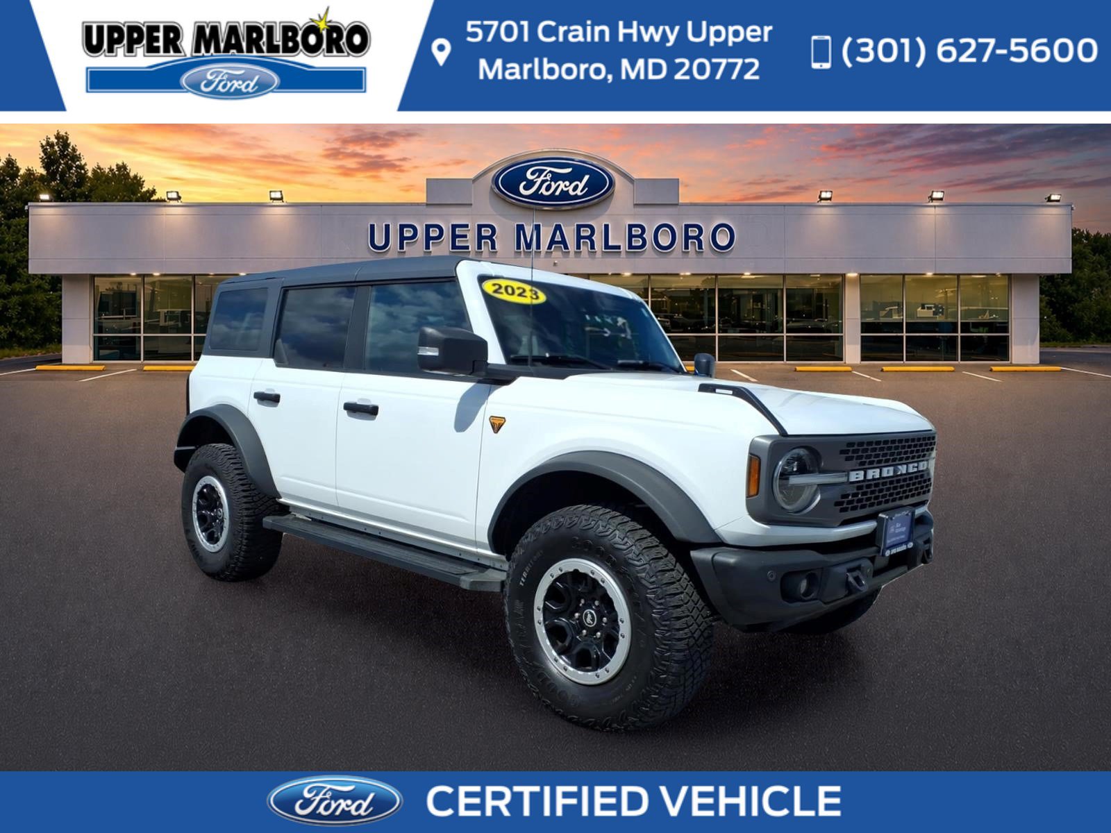 Certified 2023 Ford Bronco Badlands