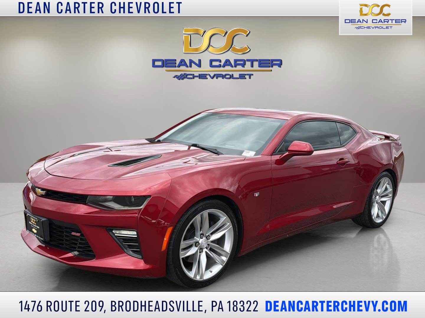 Used 2018 Chevrolet Camaro SS RWD image 1