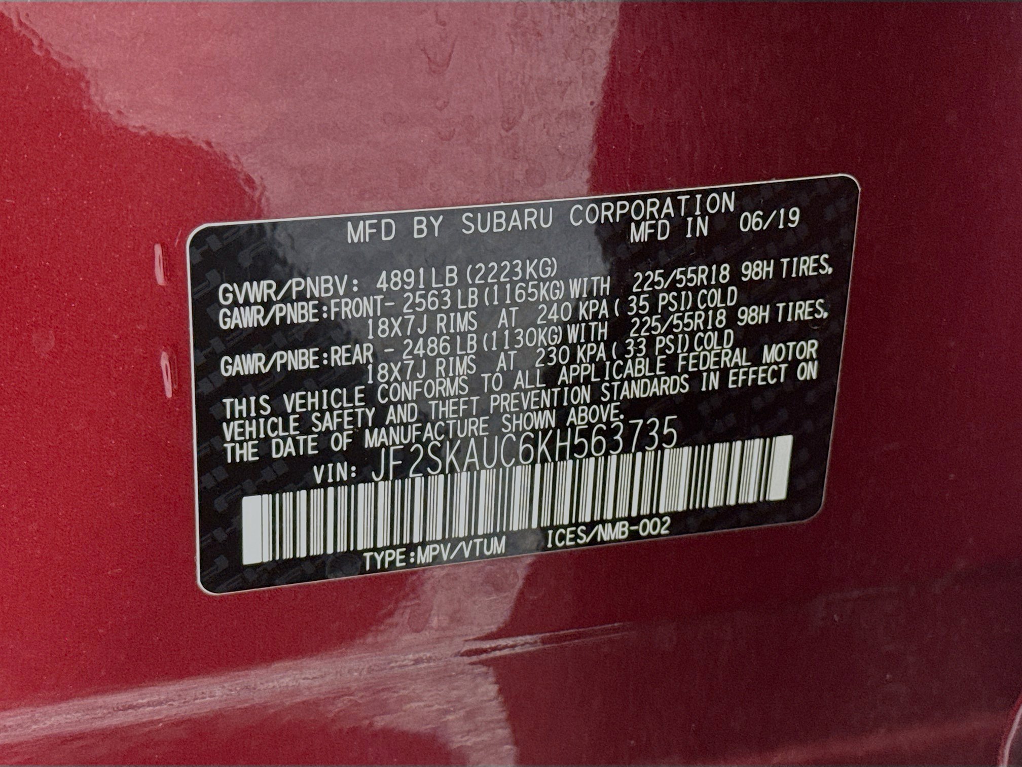 Used 2019 Subaru Forester Limited AWD/4WD image 33