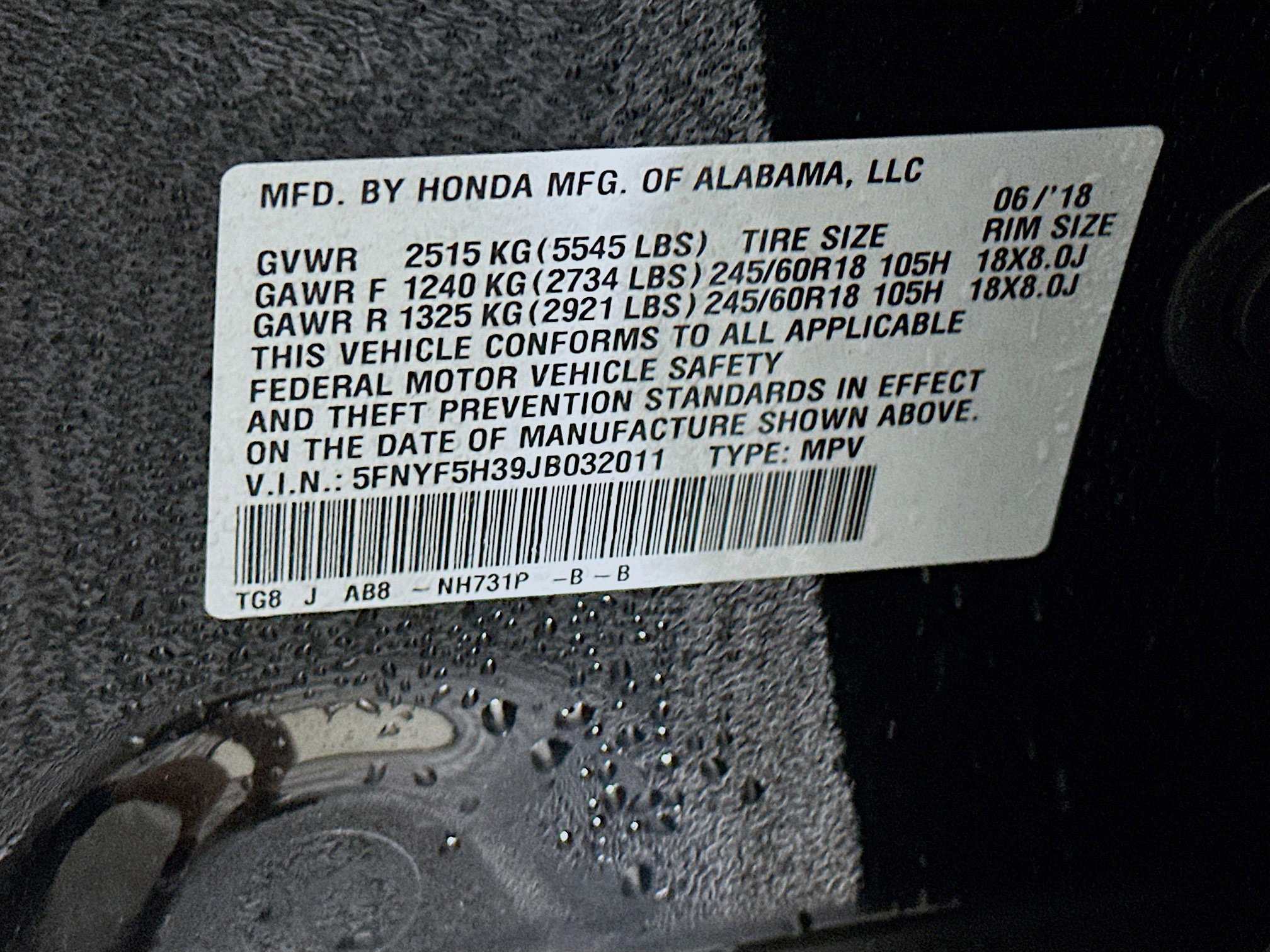 Used 2018 Honda Pilot EX image 12