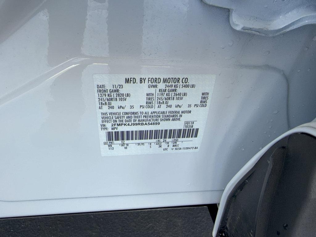 Certified 2024 Ford Edge SEL w/ Convenience Package image 31