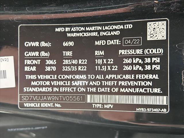 Used 2022 Aston Martin DBX AWD/4WD image 26