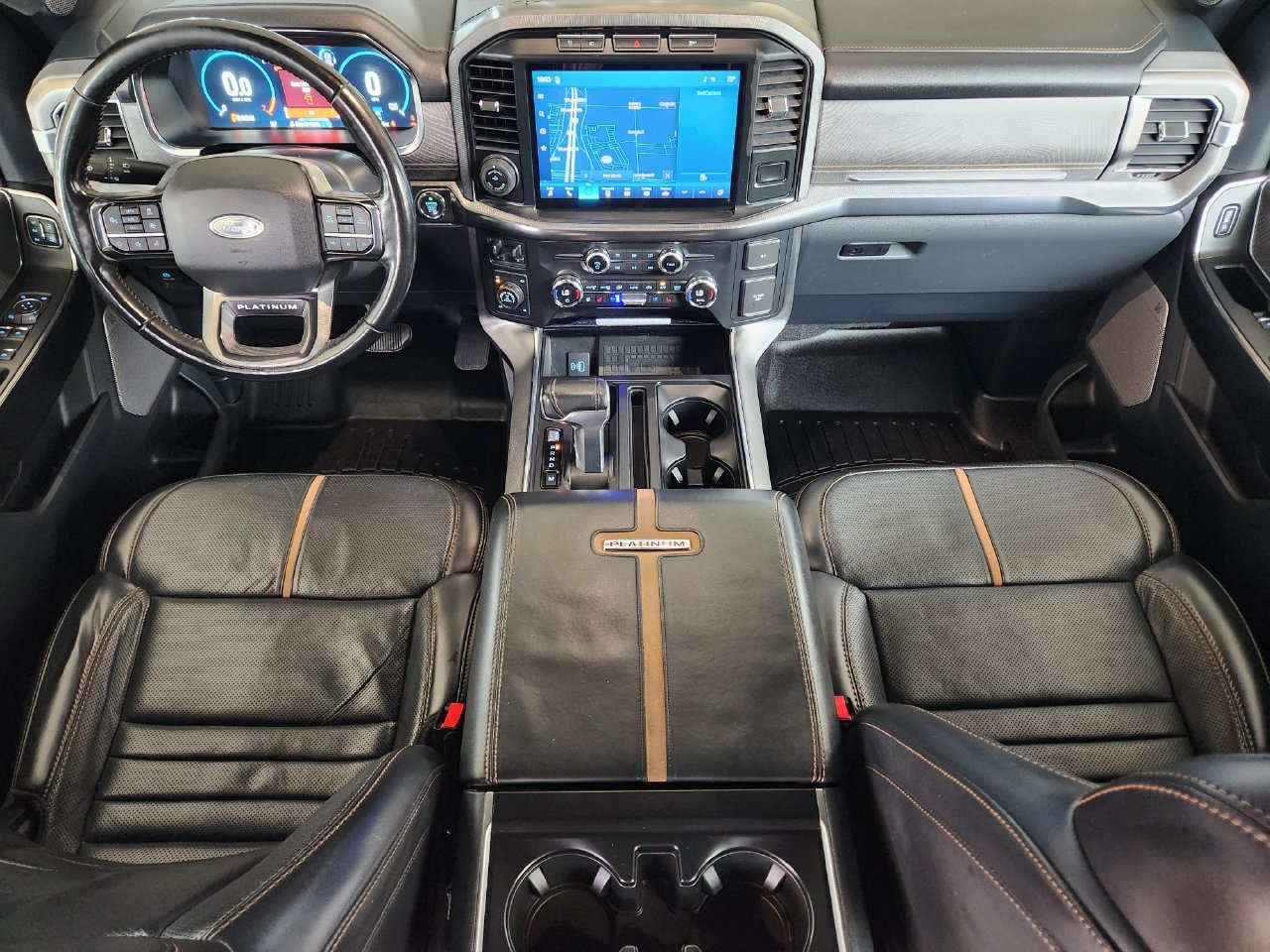 Used 2021 Ford F150 Platinum w/ Tow Technology Package AWD/4WD image 24
