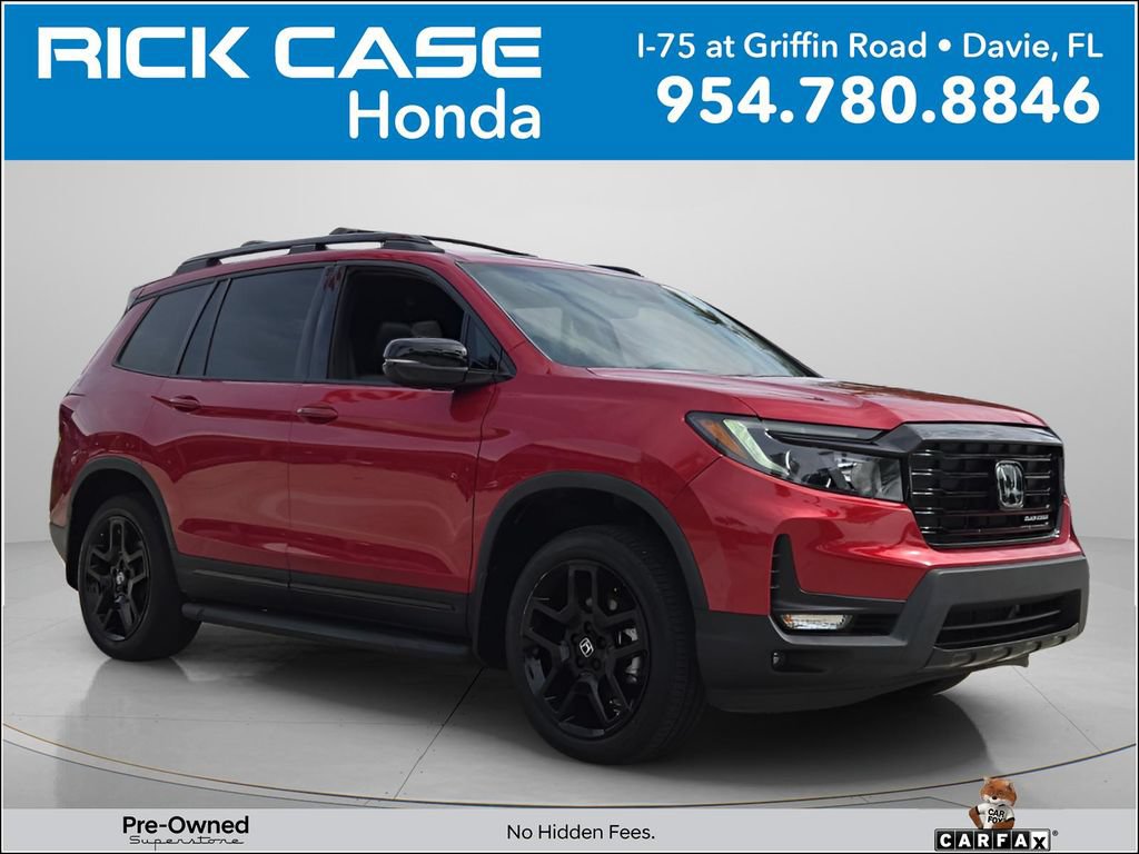 Certified 2024 Honda Passport Black Edition