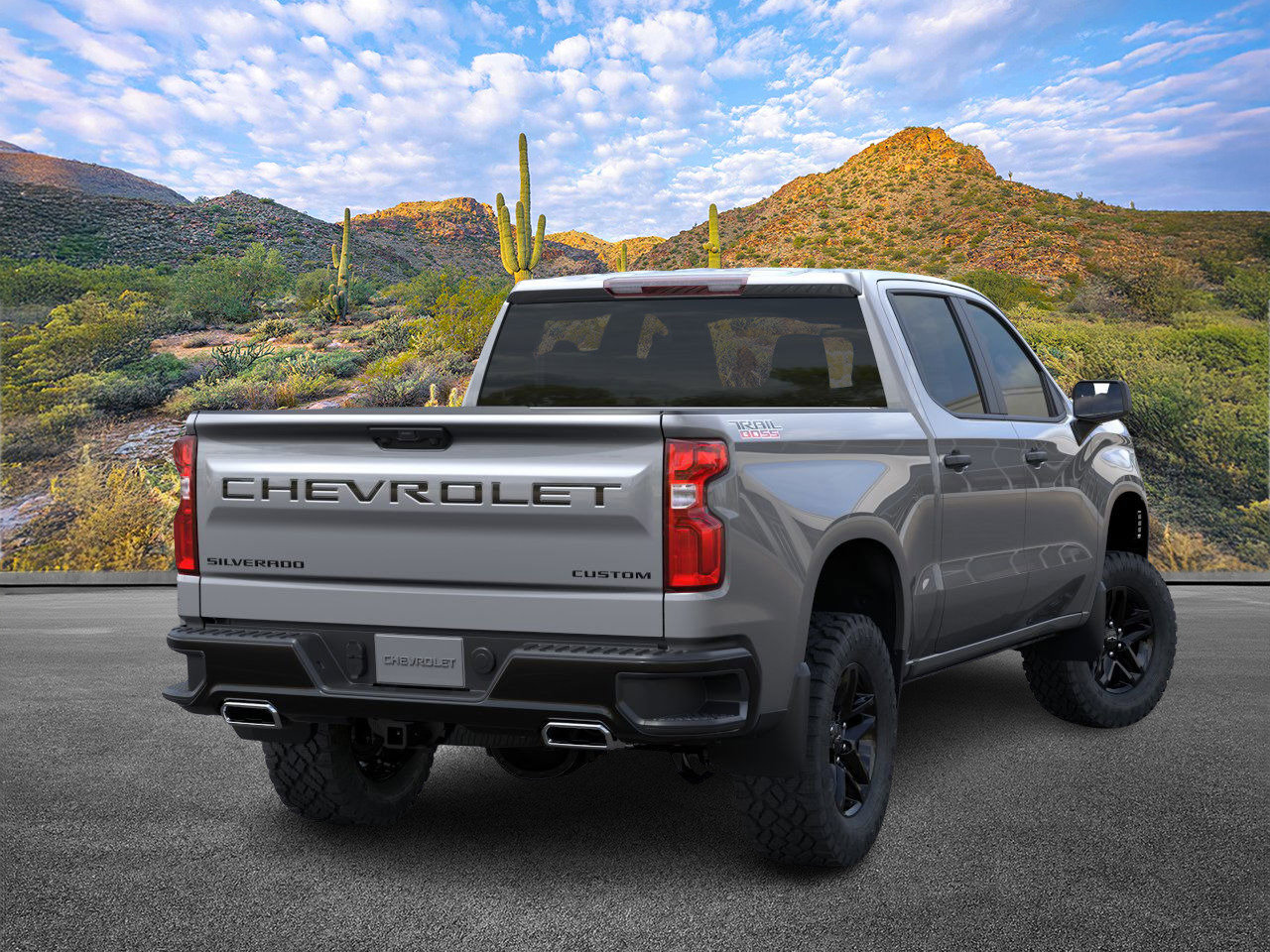 New 2026 Chevrolet Silverado 1500 Custom Trail Boss w/ LPO, Dark Essentials Package image 4