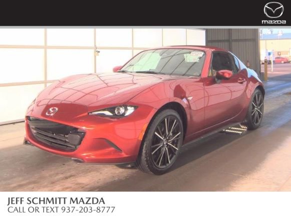 Certified 2025 MAZDA MX-5 Miata RF Grand Touring w/ Weather Package
