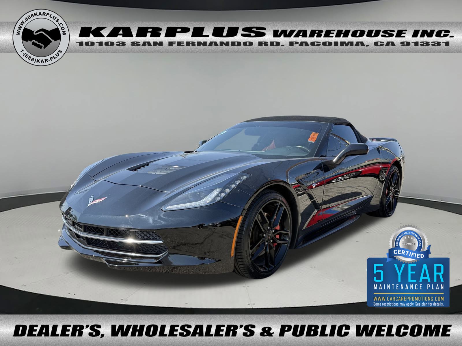 Used 2018 Chevrolet Corvette Stingray Convertible w/ 1LT