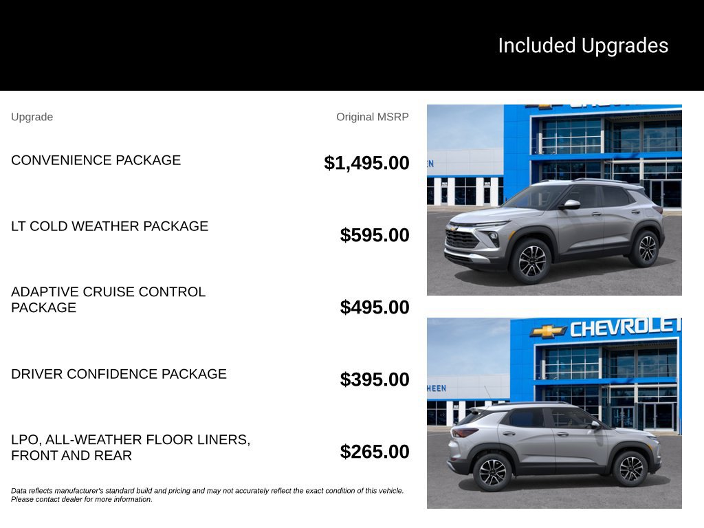New 2026 Chevrolet TrailBlazer LT w/ Convenience Package AWD/4WD image 5