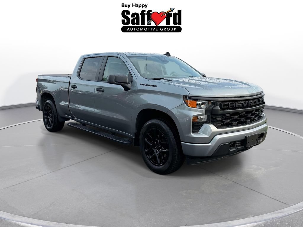 Used 2025 Chevrolet Silverado 1500 Custom w/ LPO, Dark Essentials Package AWD/4WD image 9