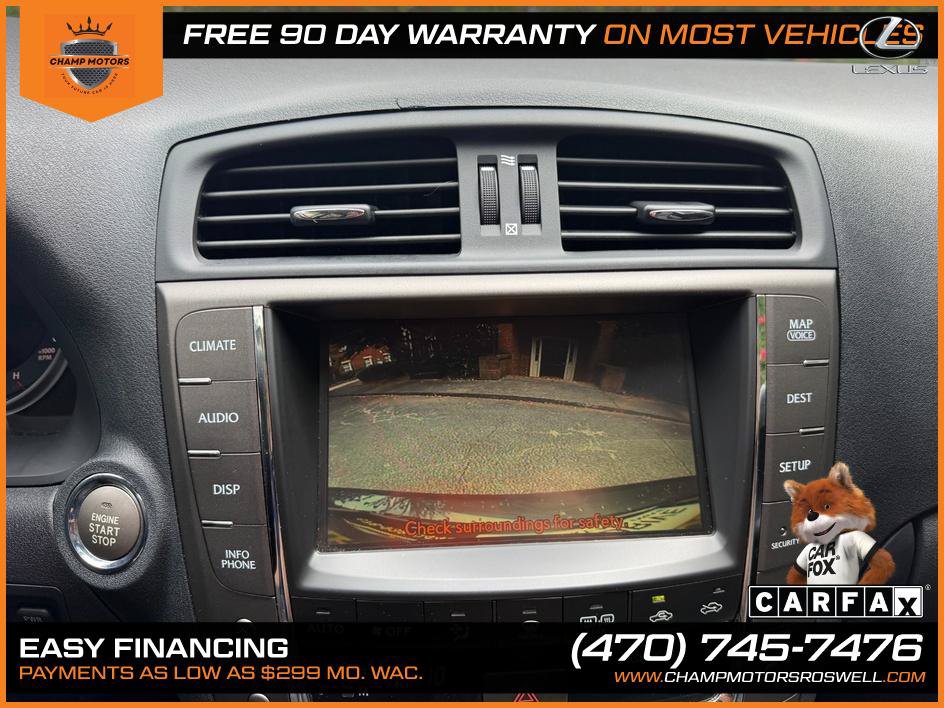 Used 2010 Lexus IS 250 w/ Preferred Accessory Package RWD image 27