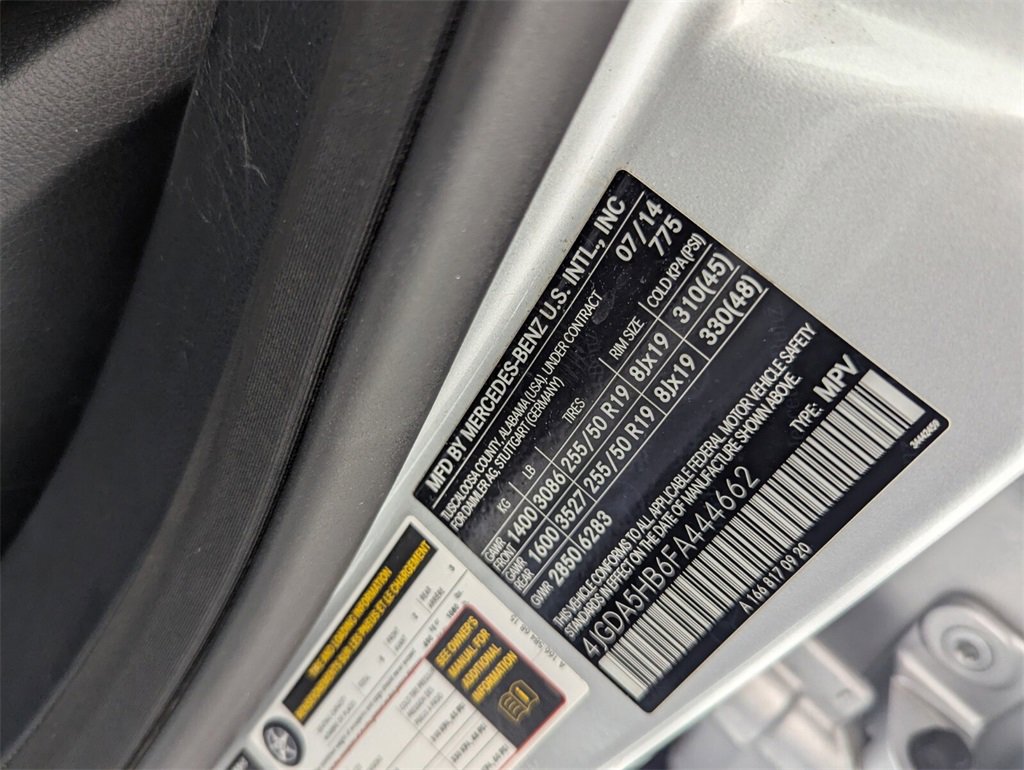 Used 2015 Mercedes-Benz ML 350 4MATIC image 28