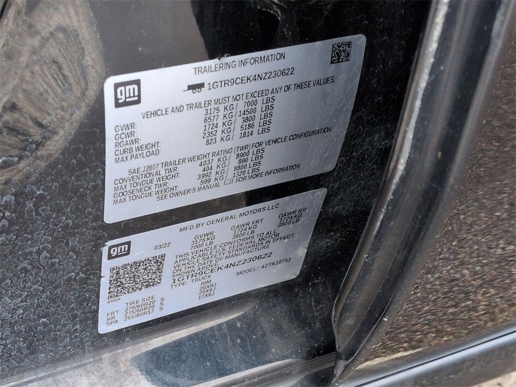 Used 2022 GMC Sierra 1500 Elevation image 33