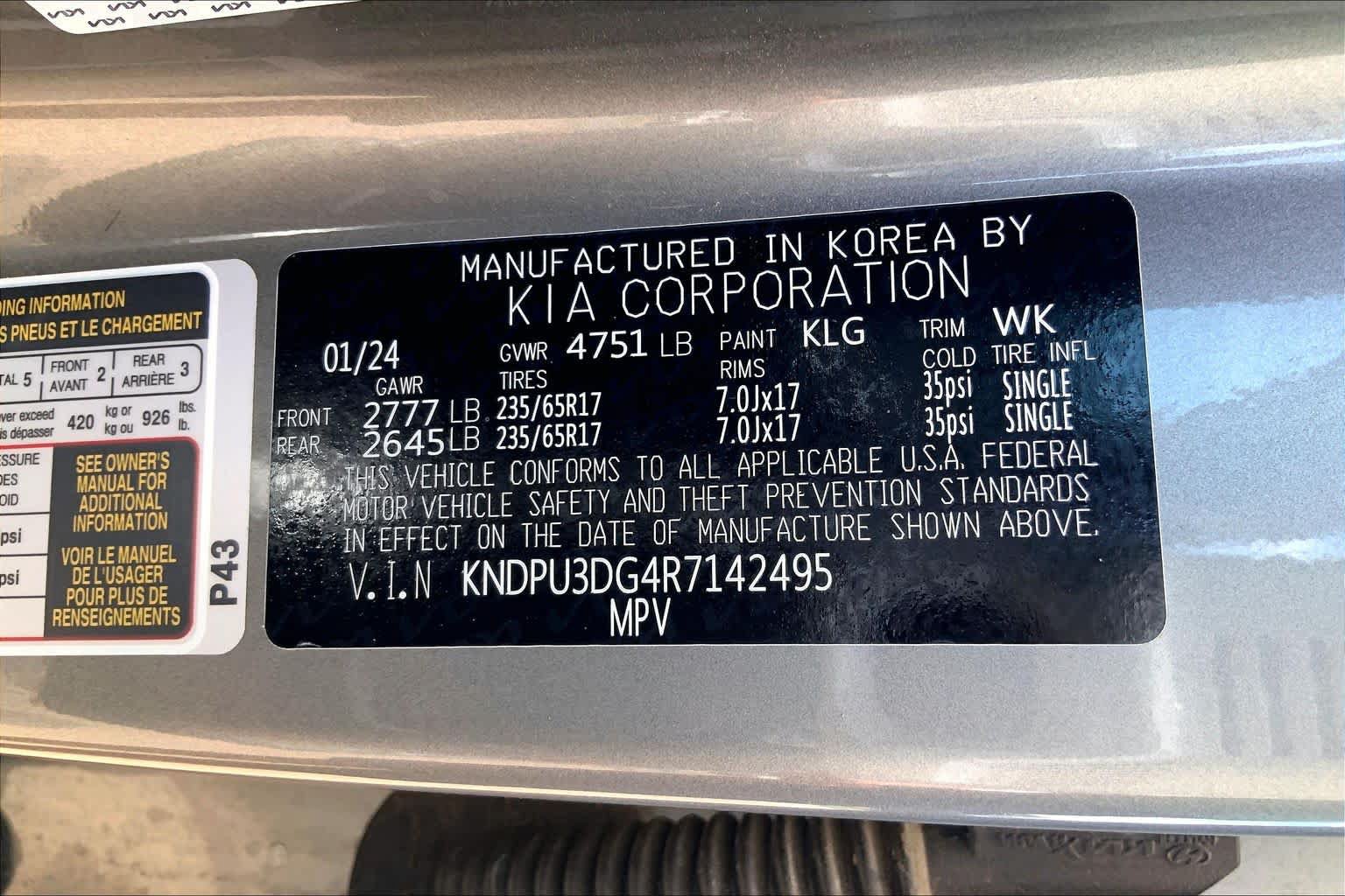 Certified 2024 Kia Sportage LX FWD image 30