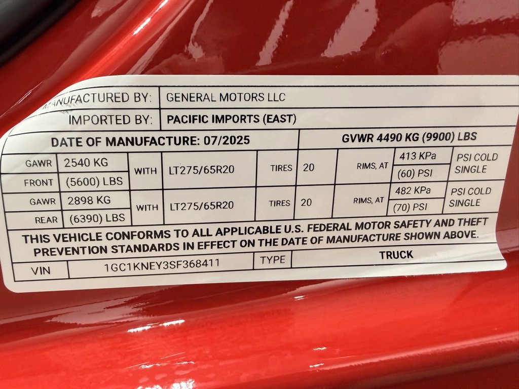 Used 2025 Chevrolet Silverado 2500 LT image 64