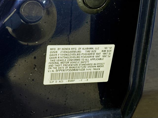 Used 2013 Honda Ridgeline RTL image 35