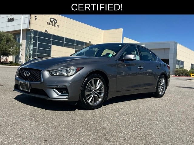 Certified 2023 INFINITI Q50 Luxe w/ Cargo Package RWD image 1