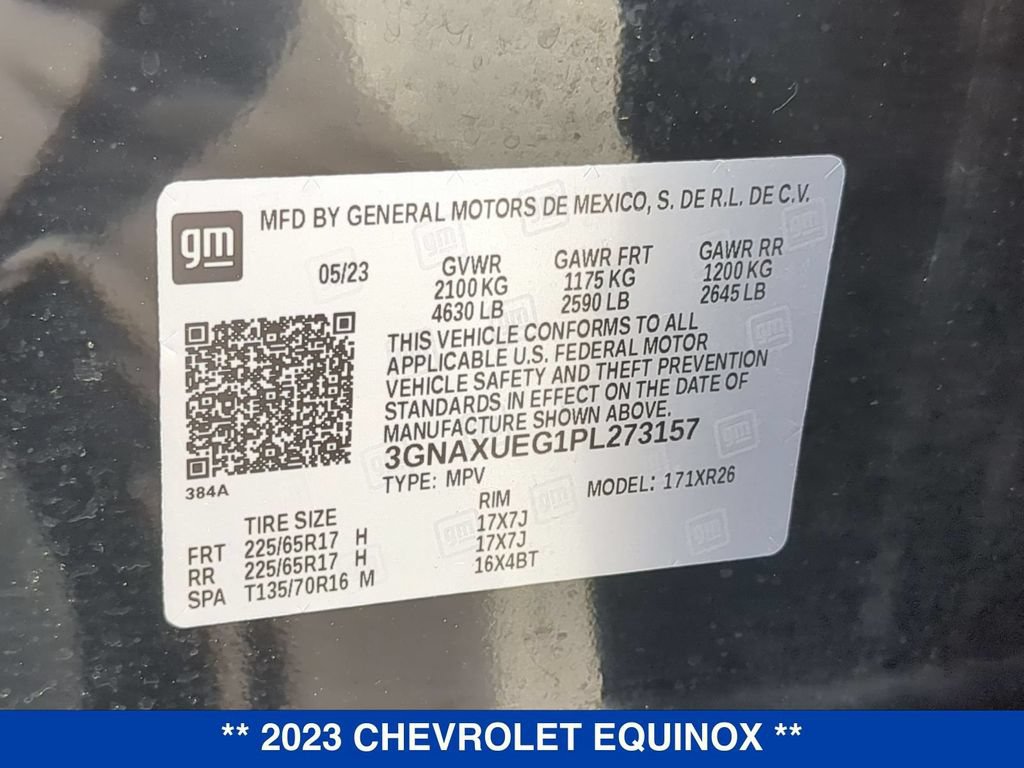 Used 2023 Chevrolet Equinox LT AWD/4WD image 25