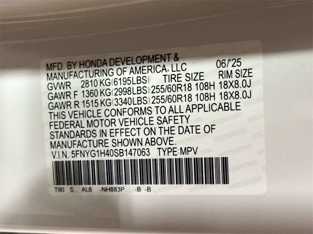 New 2025 Honda Pilot EX-L image 31