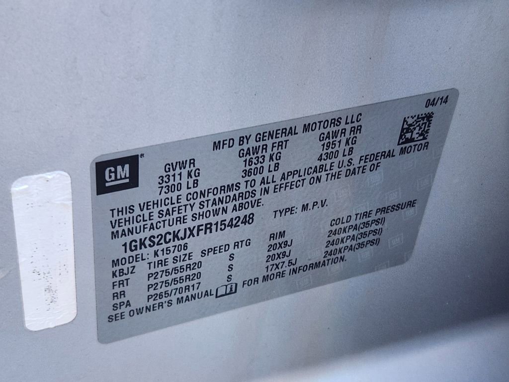 Used 2015 GMC Yukon Denali w/ Touring Package image 35