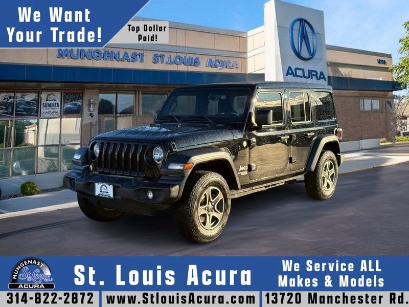 Used 2020 Jeep Wrangler Unlimited Sport S w/ Sun And Sound Package