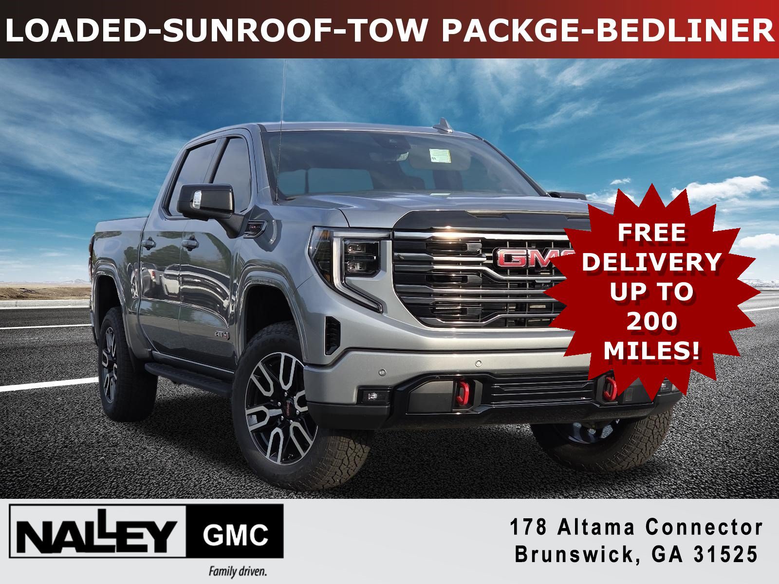 New 2026 GMC Sierra 1500 AT4 w/ AT4 Premium Package