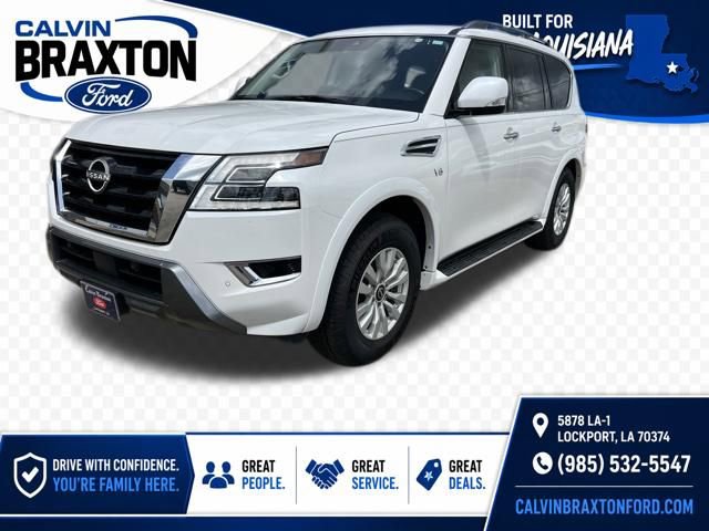 Used 2021 Nissan Armada SV w/ Cargo Package RWD image 3