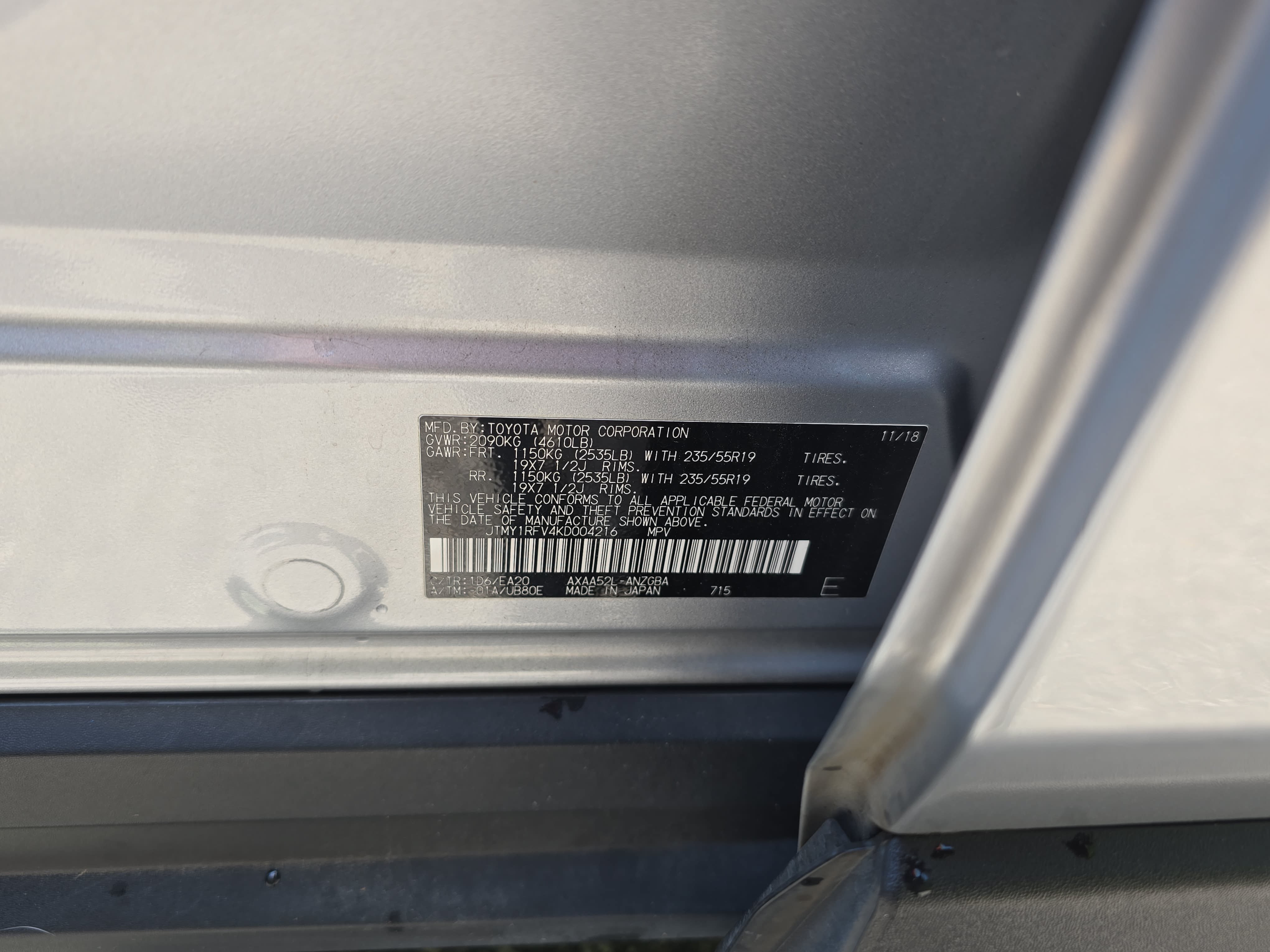 Used 2019 Toyota RAV4 Limited w/ Cold Weather Package FWD image 35