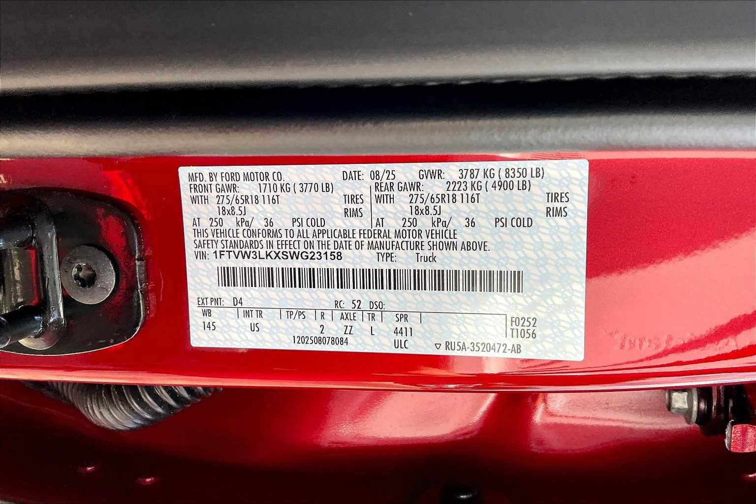 New 2025 Ford F150 Lightning XLT image 20