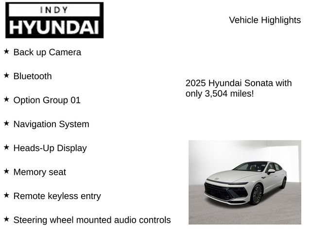 New 2025 Hyundai Sonata Limited image 7