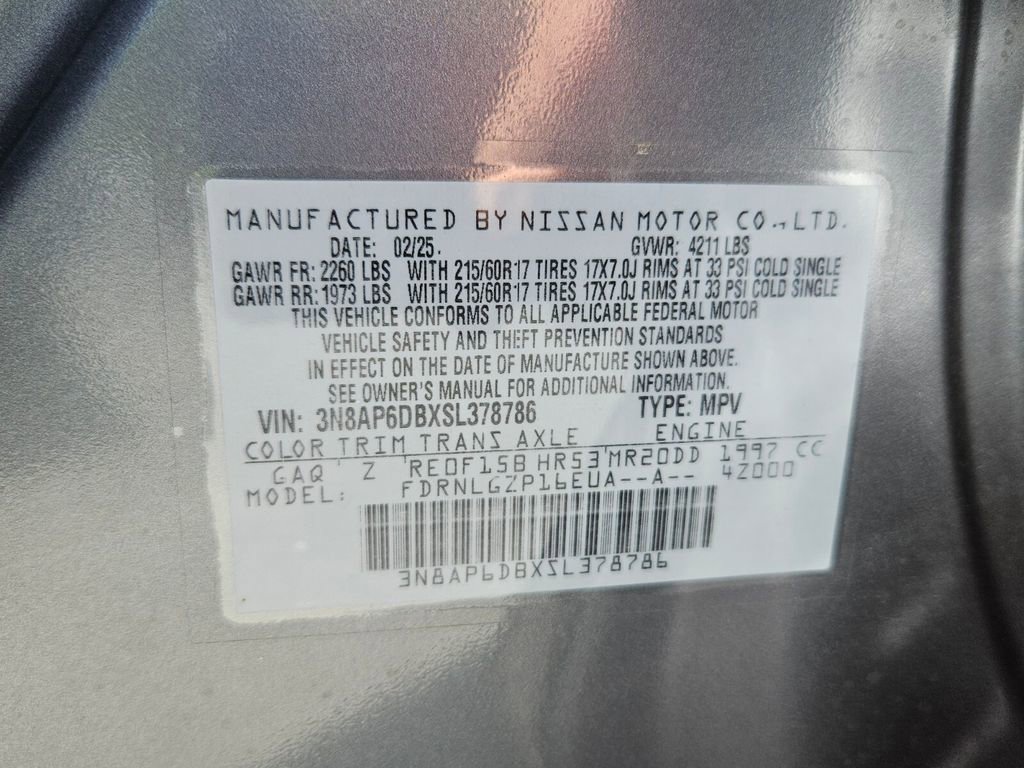 Used 2025 Nissan Kicks SR AWD/4WD image 16