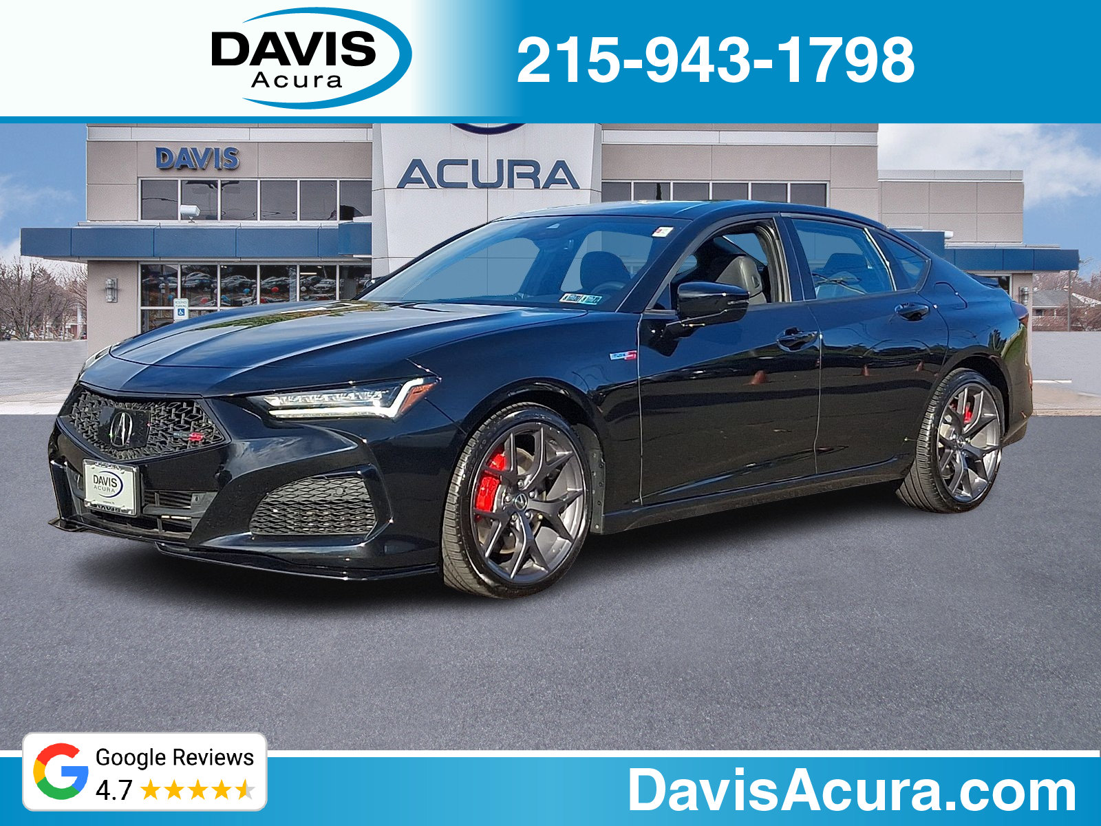 Certified 2022 Acura TLX Type S AWD/4WD image 1