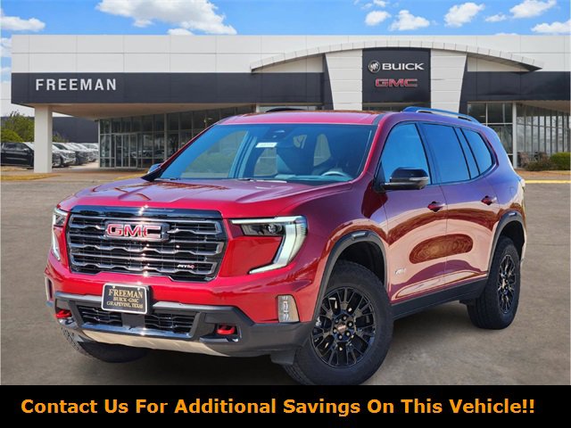 New 2025 GMC Acadia AT4 w/ LPO, Floor Liner Package