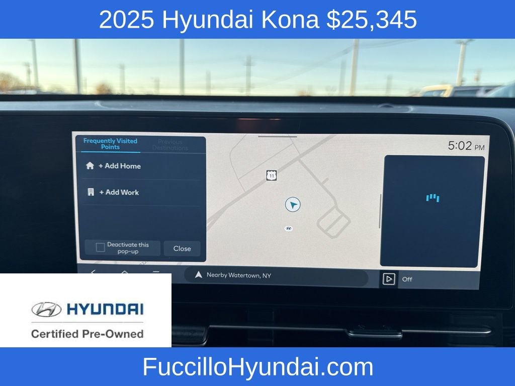 Certified 2025 Hyundai Kona SEL image 18