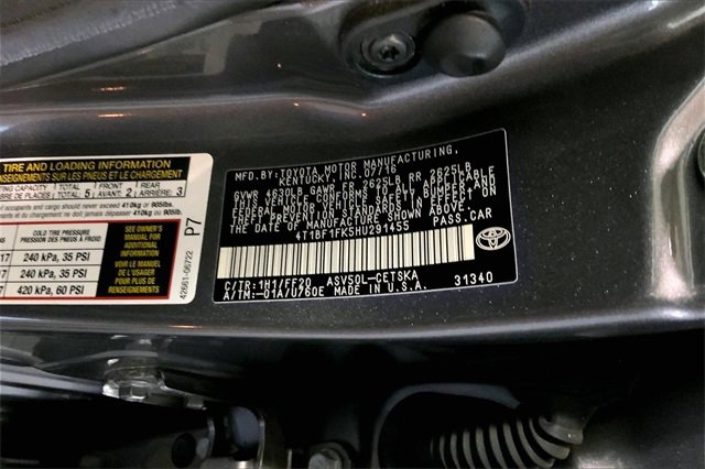 Used 2017 Toyota Camry SE image 8