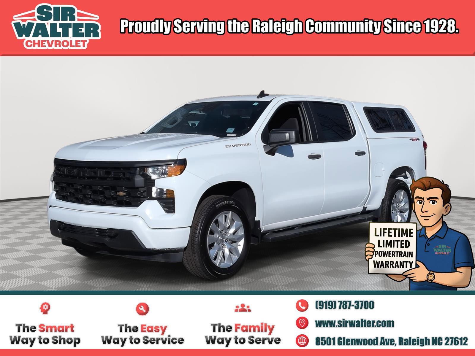 Used 2023 Chevrolet Silverado 1500 Custom image 1