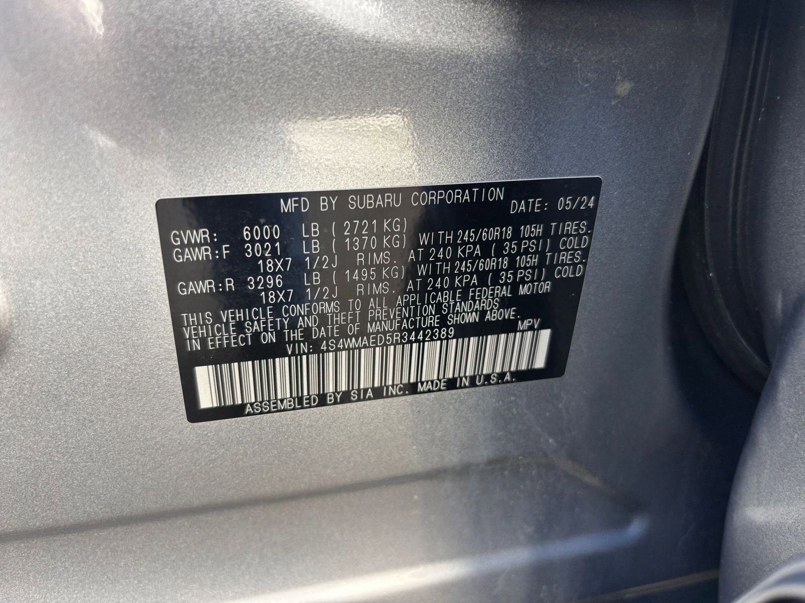 Used 2024 Subaru Ascent Premium w/ Convenience Package image 30