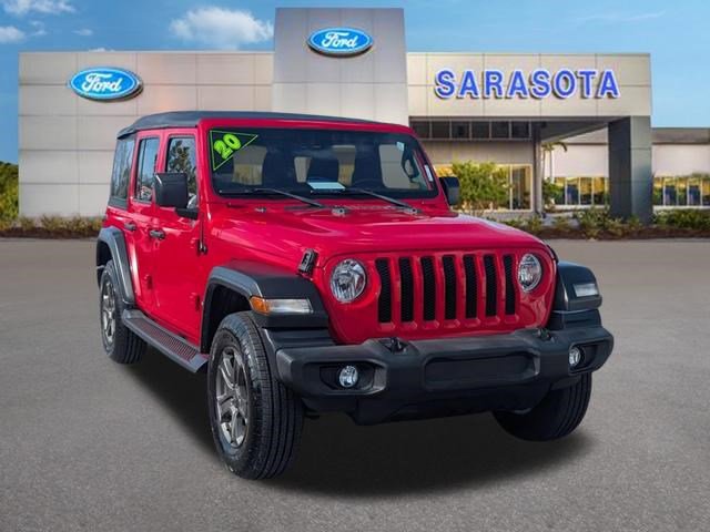 Used 2020 Jeep Wrangler Unlimited Sport S video 1