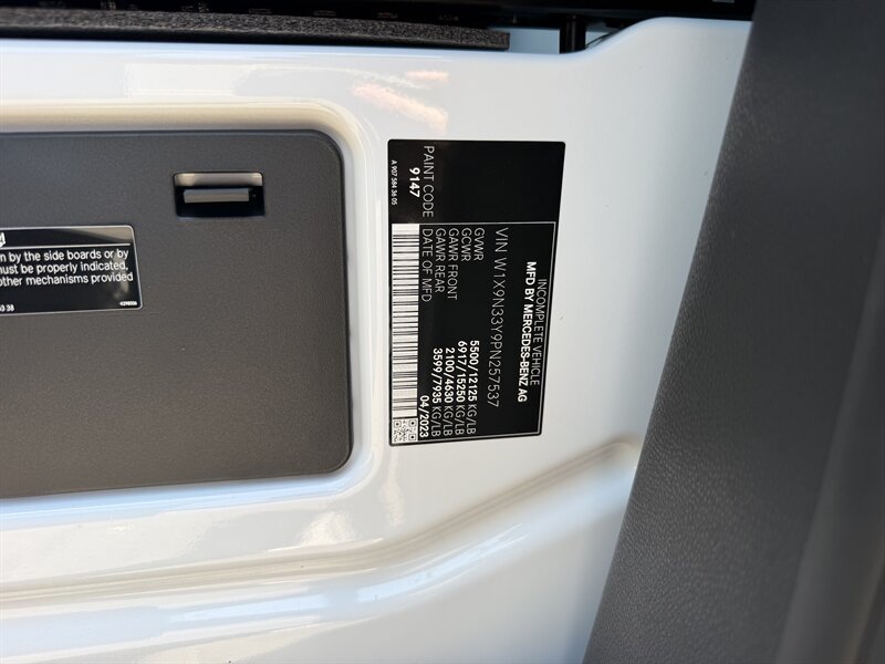 Used 2023 Mercedes-Benz Sprinter 4500 w/ Acoustic Package image 16