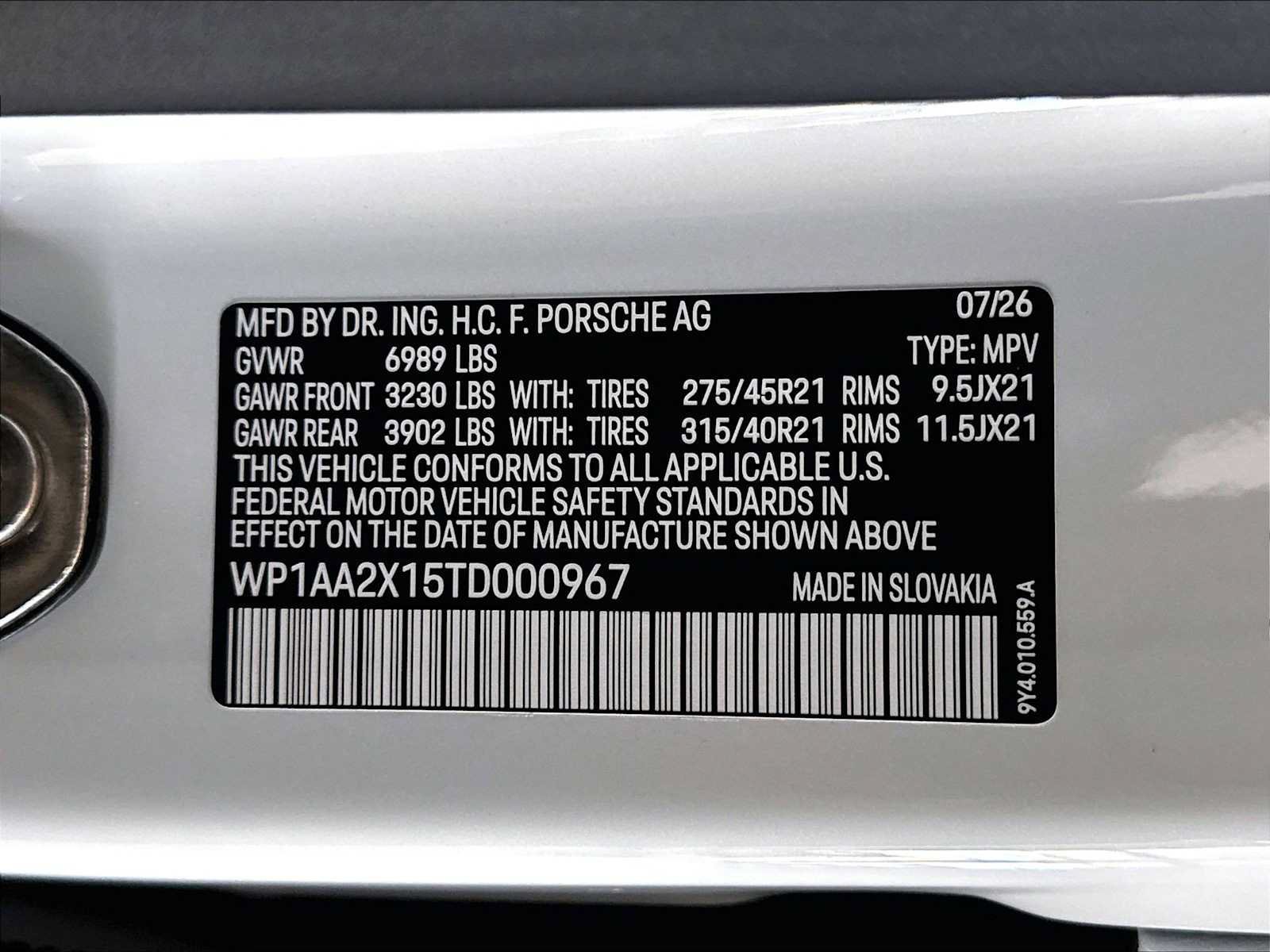 New 2026 Porsche Cayenne Electric AWD/4WD image 32