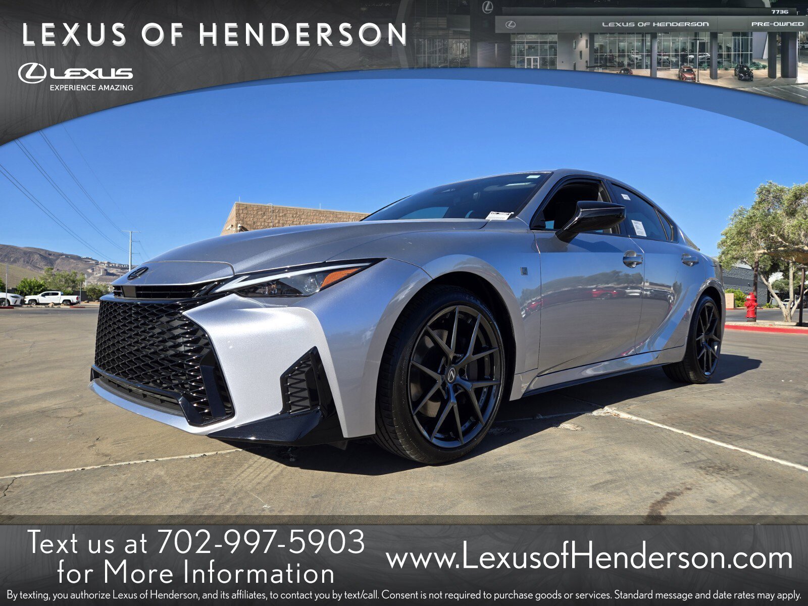 New 2026 Lexus IS 350 F Sport RWD image 1